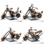 Motorcycle Model Factory - Transparent Window Display