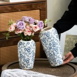 Chinese Vase Factory - Cyanotype Retro Ornament