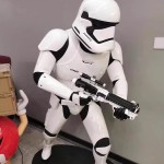 Movie Theater Manufacturer - White Soldier Mall Sculpture