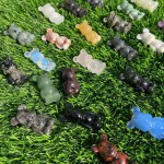 Crystal Stone Factory - 4cm Violent Bear Carved Craft
