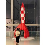 Science Museum Manufacturer - Rocket Shopping Mall Sculpture