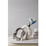 Vase Manufacturer - Creative Face Lamp Luxury Craft