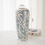 Chinese Vase Factory - Cyanotype Retro Ornament