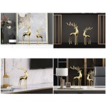Metal Decor Factory - Luxury Deer Desktop Sculpture