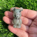 Crystal Stone Factory - 4cm Violent Bear Carved Craft
