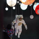 Hotel Decoration Factory - Spaceman Ceiling Astronaut Sculpture