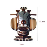 Ceramic Craft Factory - Painted Abstract Ornaments