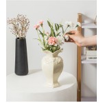 Wave Edge Vase Manufacturer - Hexagonal Relief Art