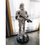 Movie Theater Manufacturer - White Soldier Mall Sculpture