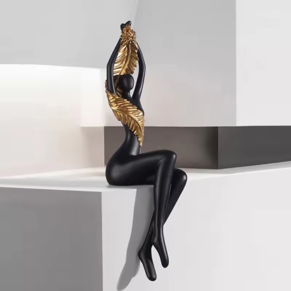 Sitting Statue Factory - Modern Simple Resin Sculpture