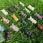 Crystal Stone Factory - 4cm Violent Bear Carved Craft