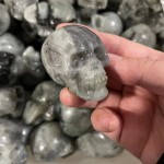 Stone Craft Manufacturer - Obsidian Human Skeleton Decoration