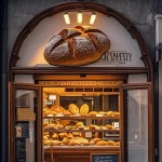 Wall Decoration Factory - Glowing Bread Model Bakery Signage