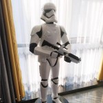 Movie Theater Manufacturer - White Soldier Mall Sculpture