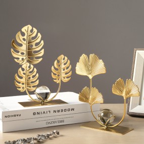Metal Craft Factory - Luxury Ginkgo Biloba Decor