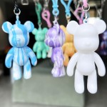 Resin Craft Factory - 18cm Painting Piggy Bank Graffiti Toy