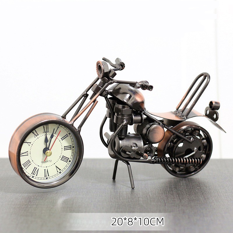 Clock Model Factory - Motorcycle Bedroom Decoration