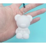 Backpack Charm Manufacturer - White Blank Animal Keychain