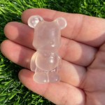 Crystal Stone Factory - 4cm Violent Bear Carved Craft