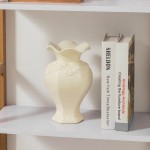 Wave Edge Vase Manufacturer - Hexagonal Relief Art