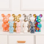 Home Decor Factory - Plating Peach Heart Bear Ornament