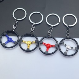 Steering Wheel Keychain Factory - OEM Racing Car Model Design
