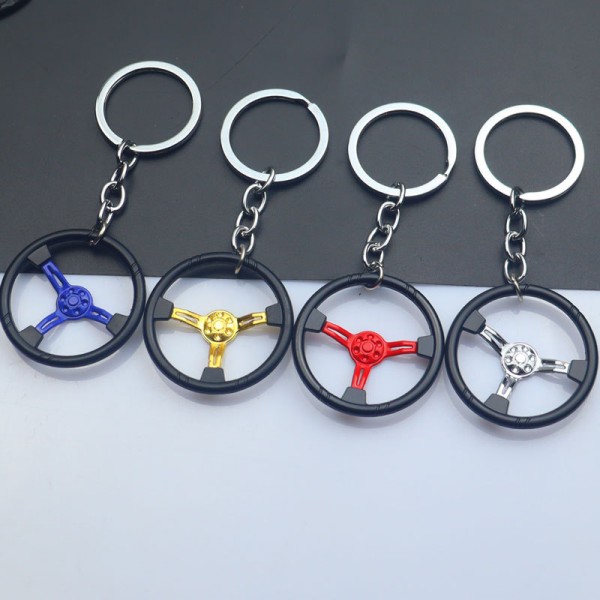 Steering Wheel Keychain Factory - OEM Racing Car Model Design