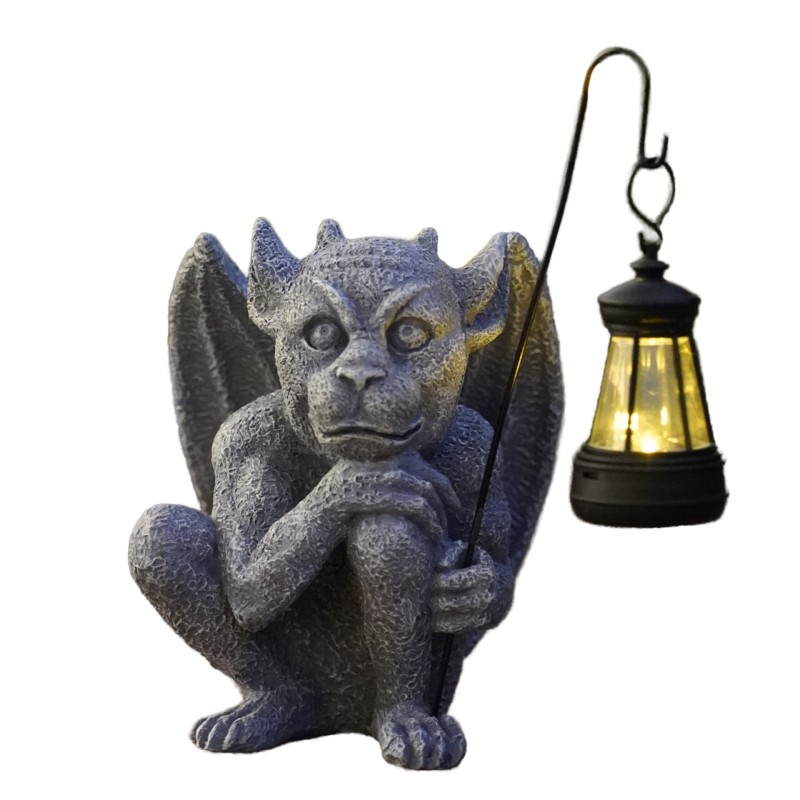 Garden Lights Factory - OEM Gothic Gargoyle Solar Lamp