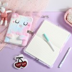Plush Notebook Manufacturer - OEM Lockable A5 Diary Organizer