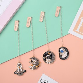 Metal Bookmark Factory - OEM Astronaut Book Clip Design