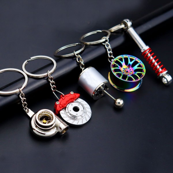 Metal Keychain Supplier - OEM Car Modified Hub Model