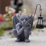 Garden Lights Factory - OEM Gothic Gargoyle Solar Lamp