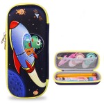 Dinosaur Pencil Case Supplier - OEM 3D EVA Stationery Box