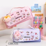 Soft Pencil Case Supplier - OEM Pendant Style Student Gift