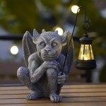 Garden Lights Factory - OEM Gothic Gargoyle Solar Lamp