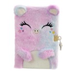 Student Diary Supplier - OEM Lovely Plush Lock Design