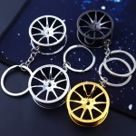 Auto Keychain Manufacturer - OEM Mini Turbo Hub Pendant