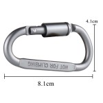 Carabiner Clip Factory - OEM Custom Black Climbing Supplies
