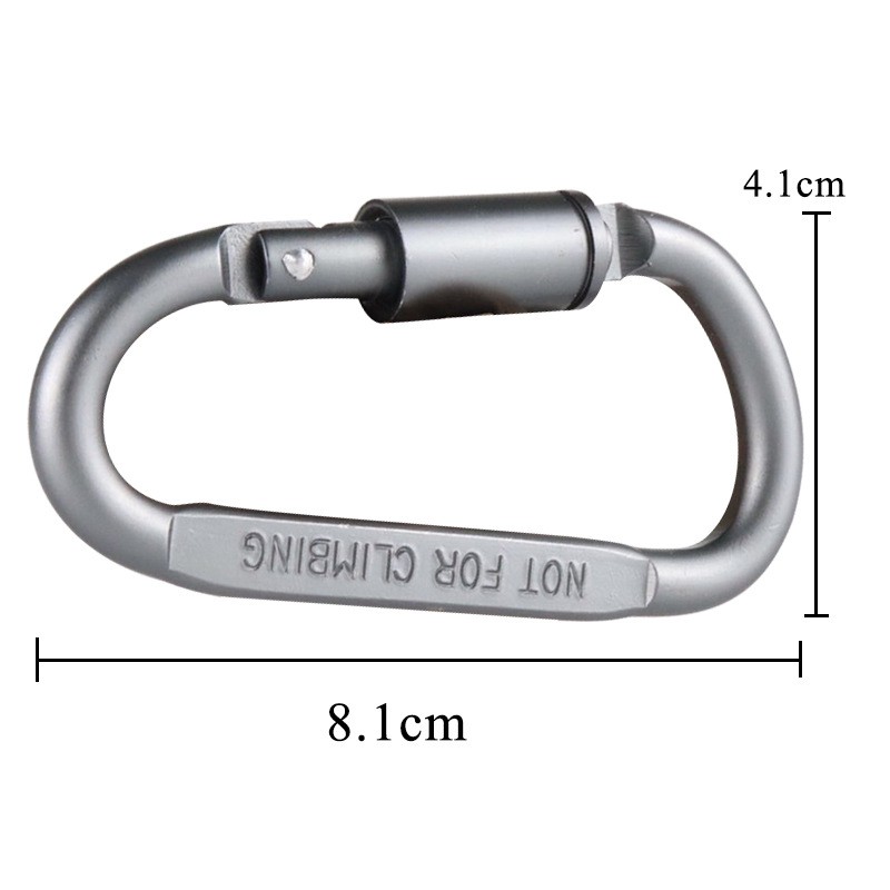 Carabiner Clip Factory - OEM Custom Black Climbing Supplies