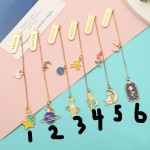 Rose Bookmark Factory - OEM Metal Pendant Page Marker