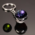 Zodiac Keychain Factory - OEM Luminescent Metal Pendant