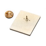 Art Brooch Manufacturer - Oil Painting Geometry Badge