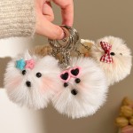 Pom Pom Keychain Factory - Faux Fur Plush Doll Pendant