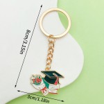 Academic Keychain Factory - Alloy Graduation Cap Pendant