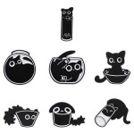 Cat Brooch Manufacturer - Hide Seek Animal Design Pin