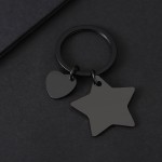 Star Keychain Manufacturer - Stainless Steel Fashion Keychain