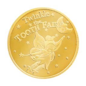 Tooth Fairy Coin Factory - Gold Children's Lucky Coin