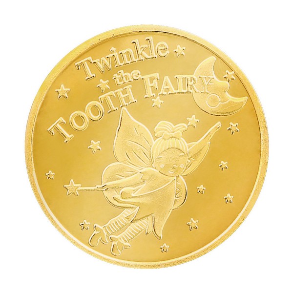 Tooth Fairy Coin Factory - Gold Children's Lucky Coin