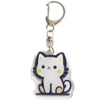 Acrylic Keychain Manufacturer - Cartoon Cat Couple Pendant