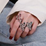 Snake Ring Factory - Punk Style Adjustable Finger Ring